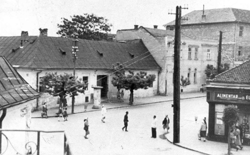 Republicii și Piața Lucian Blaga, înainte de Casa de Cultură a Studenților