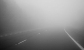 Ceaţă în 10 judeţe, între care şi la Cluj. Trafic în condiţii de ceaţă densă pe trei autostrăzi