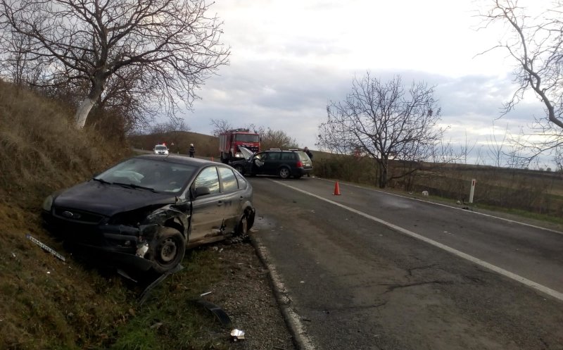 Accident violent în Mociu. Au intervenit descarcerarea și SMURD-ul