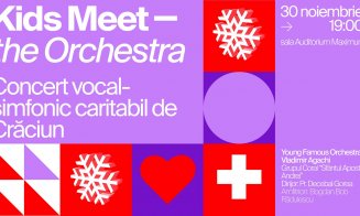 Bogdan Bob Rădulescu se alătură proiectului Kids Meet the Orchestra,  concertul caritabil care strânge fonduri pentru Pediatrie IV