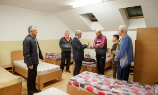 Primăria Cluj deţine 160 de locuri în centrele sociale şi de urgenţă. Boc, în vizită în prag de iarnă