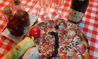Business a la Cluj: 3 pizza Iohannis - 66,09 lei şi 2 pizza Viorica - 33,91 lei