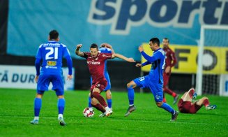 CFR Cluj, pas greșit la Sibiu. Campioana s-a încurcat cu Hermannstadt