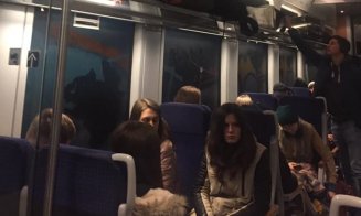 Frig în tren ca afară pe cursa Oradea - Cluj: "Îngheţare totală!"
