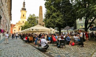 Terasele din Piața Muzeului, scoase la licitație pentru 4 ani