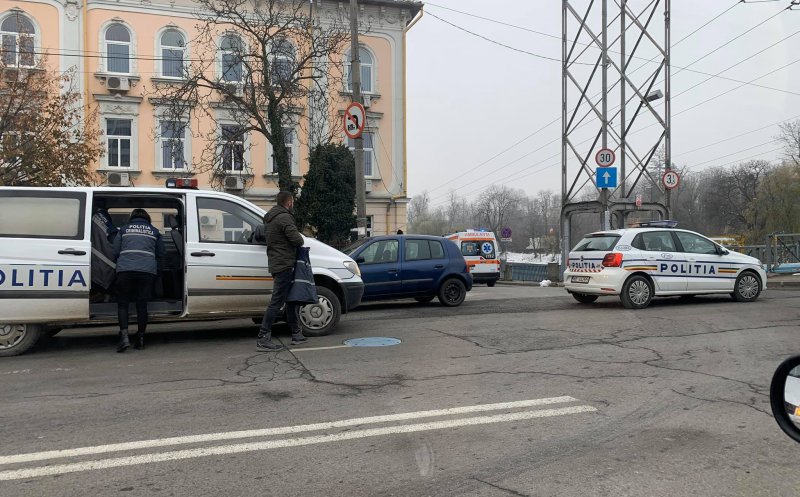 Pieton lovit lângă podul Napoca