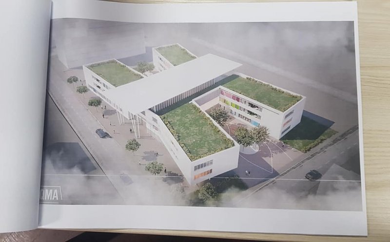 Încă o școală nouă în Florești, cu 36 de săli de clasă
