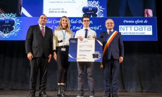 Elevul anului la Cluj, premiat de NTT DATA Romania