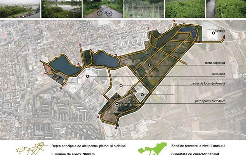 Concursul pentru amenajarea celui mai mare parc din Cluj va avea loc în primăvară