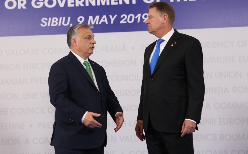 Klaus Iohannis refuză propunerea lui Viktor Orban, a „unei noi Europe Centrale”