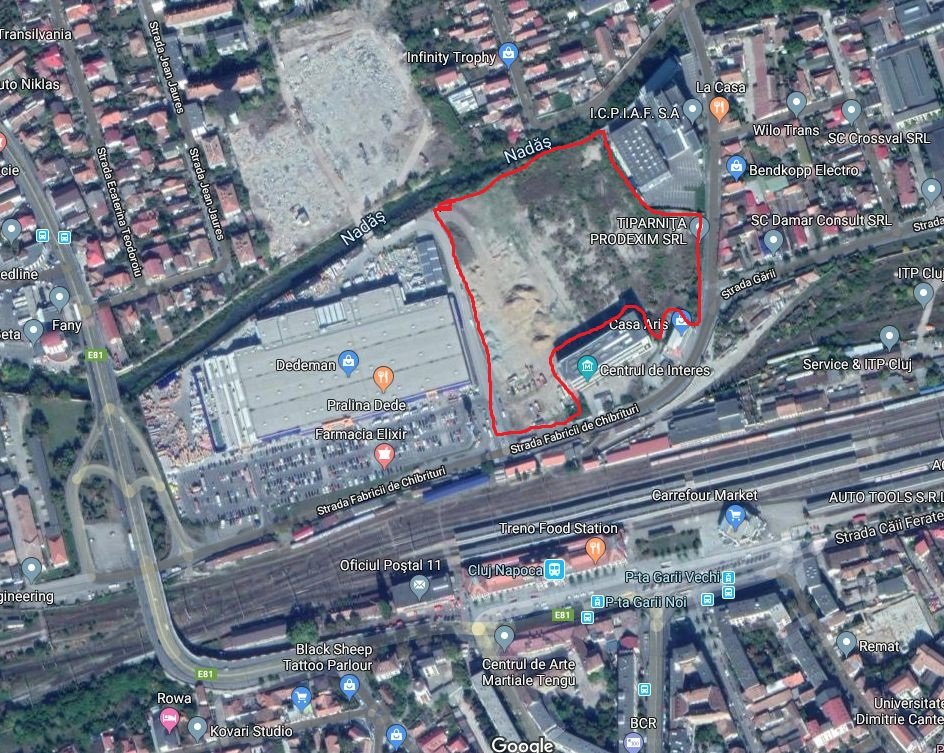 Ziua de Cluj | Dedeman-ul de la gară va fi înconjurat de blocuri şi  birouri. Apare şi un Lidl