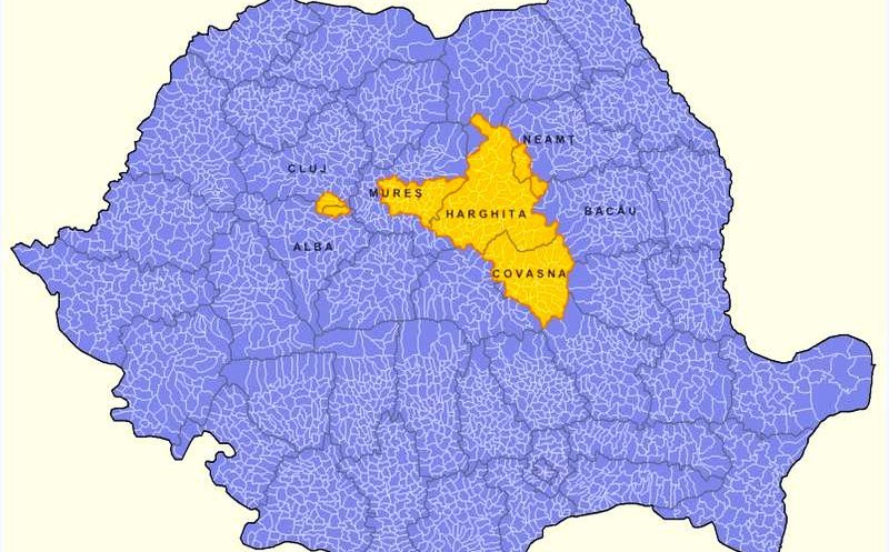 UDMR a depus un proiect pentru recunoașterea autonomiei Ținutului Secuiesc