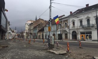 Cum arată străzile Clujului de sărbători