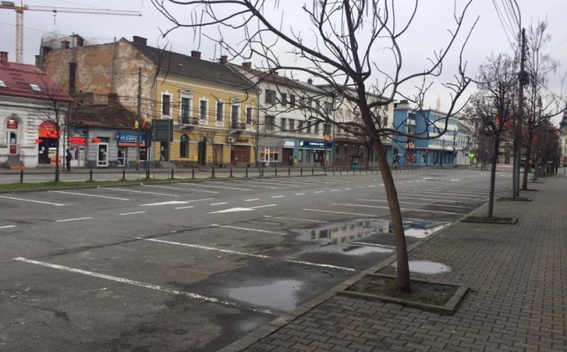 Cum arată străzile Clujului de sărbători