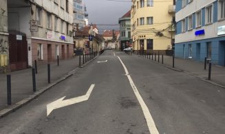 Cum arată străzile Clujului de sărbători