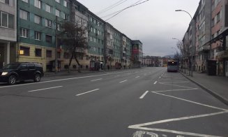 Cum arată străzile Clujului de sărbători