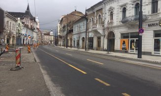 Cum arată străzile Clujului de sărbători