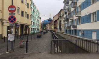 Cum arată străzile Clujului de sărbători
