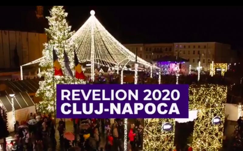 Revelion 2020 în centrul Clujului. Cine urcă pe scena din Piața Unirii