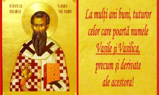 Sfântul Vasile cel Mare, sărbătorit în prima zi a noului an