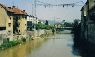 Demonstrație de eliberare de clean și scobar pe Someș