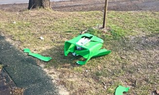 Primarul Clujului, plângere penală împotriva celor care au vandalizat parcul de pe Cetăţuie, în noaptea dintre ani