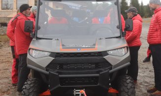 Salvamontul clujean a fost dotat cu un nou vehicul off road şi o dronă de ultimă generaţie