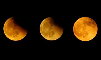 Eclipsă de Lună, în noaptea de vineri spre sâmbătă. Este vizibilă şi din România