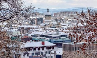 FOTO: Clujul sub zăpadă. 15 imagini superbe cu oraşul acoperit de omăt