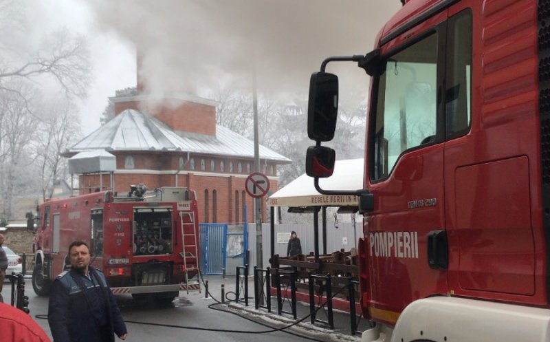 Incendiu la un local din Hasdeu