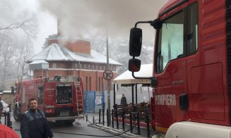 Incendiu la un local din Hasdeu
