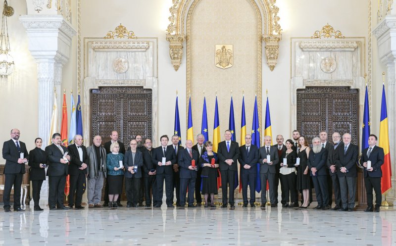 Mai multe personalităţi și instituții din cultura clujeană, decorate de Klaus Iohannis
