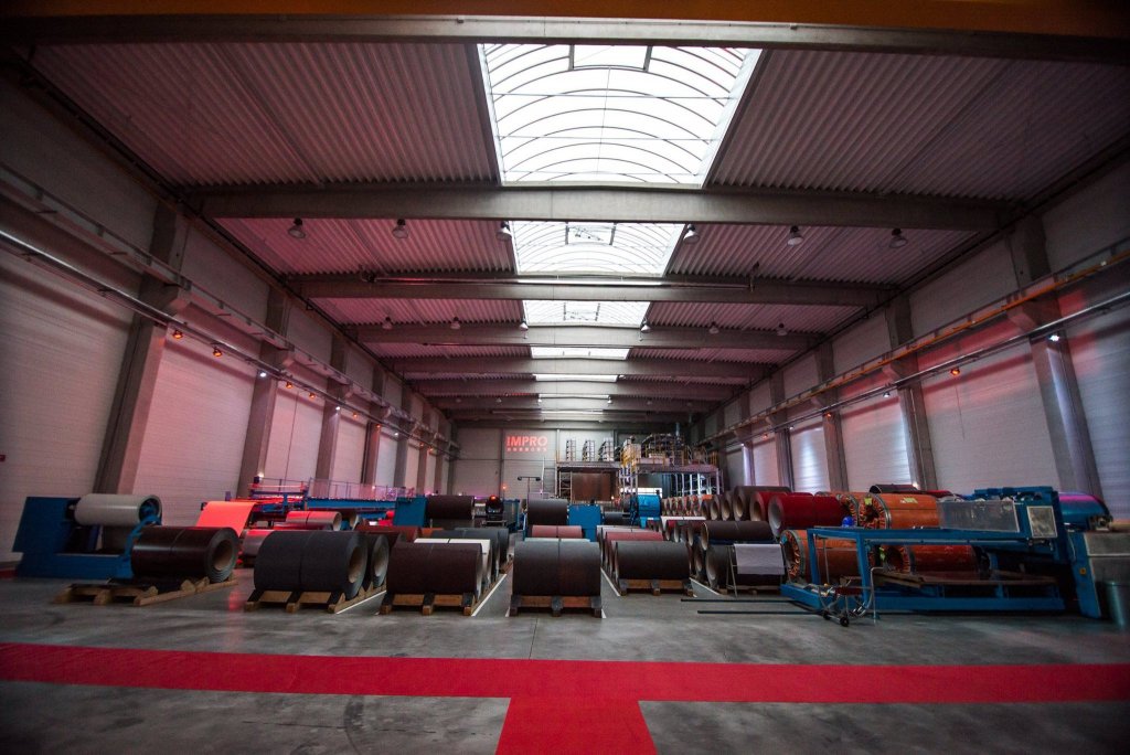 Fabrica de acoperișuri Impro de la Cluj, extinsă cu 4 milioane de euro
