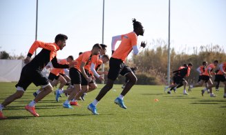 CFR Cluj joacă acum primul amical al cantonamentului din Spania, cu Holstein Kiel