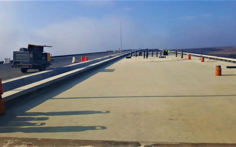 Iarna a înghețat șantierele de autostrăzi. Pe ce loturi s-au mai făcut pași luna trecută