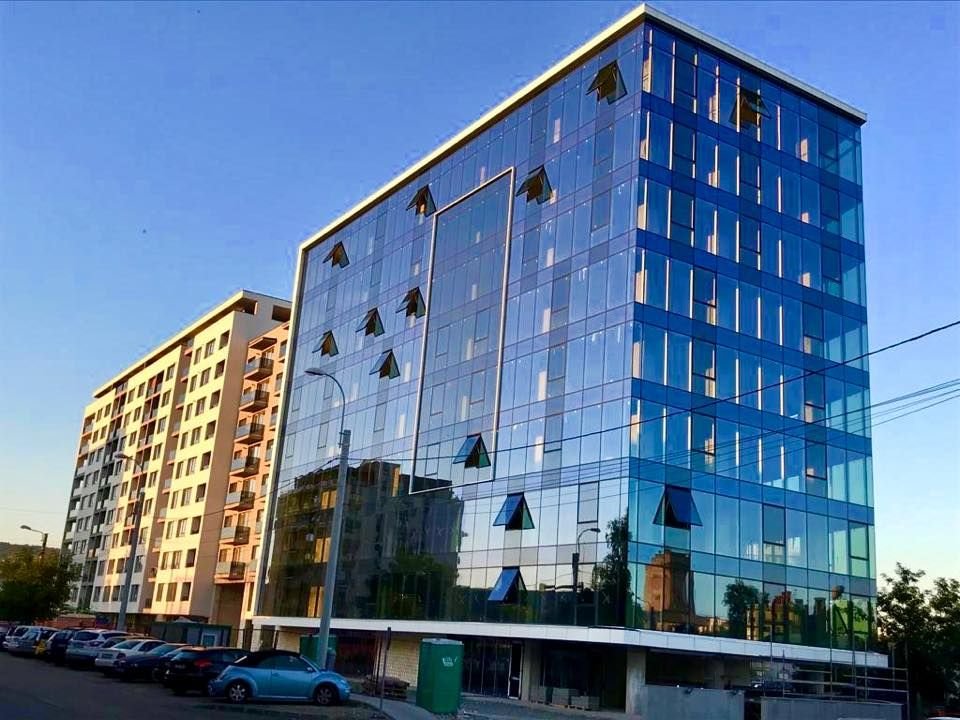 Chiria în clădirile de birouri din Cluj se apropie de cea din București