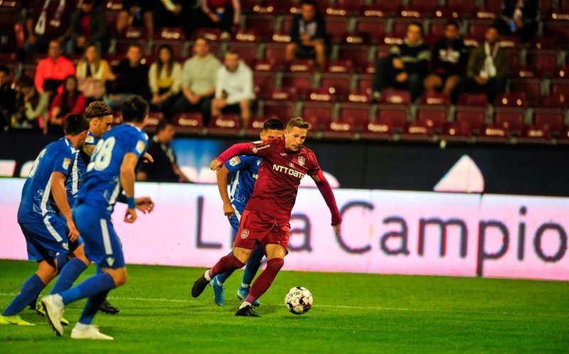Ciprian Deac, lăudat de UEFA. Mijlocașul CFR-ului a fost poreclit “Regele fazelor fixe”