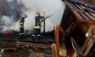 Incendiu la o pensiune din Ic Ponor