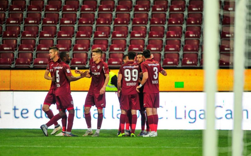 CFR Cluj, o nouă înfrângere în cantonamentul din Spania