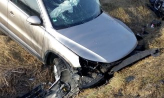 Accident cu trei victime pe DN1C, la Coplean