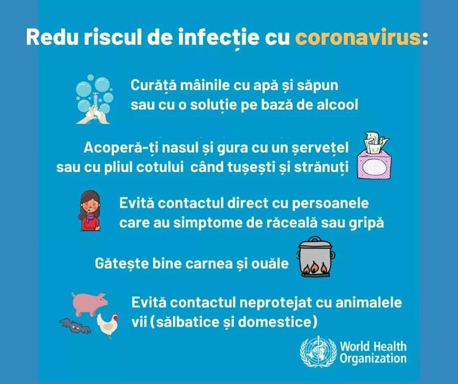 Sfaturi de la Serviciul de Ambulanță România pentru a preveni infecția cu coronavirus