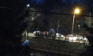 Accident lângă Cluj Arena. O mașină a fost aruncată în Someș