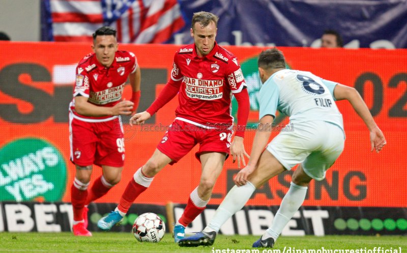 CFR Cluj, șase puncte avans față de FCSB. Dinamo a câștigat “Derby de România”