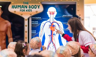 Peste 1.000 de copii  au descoperit corpul uman participând la expoziția „The Human Body for Kids" de la Iulius Mall Cluj
