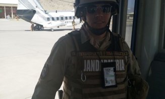Jandarm cluijean decorat de Armata SUA cu cea mai mai înaltă distincţie acordată trupelor aliate