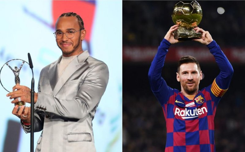 Lionel Messi şi Lewis Hamilton au împărţit premiul Laureus pentru sportivul anului