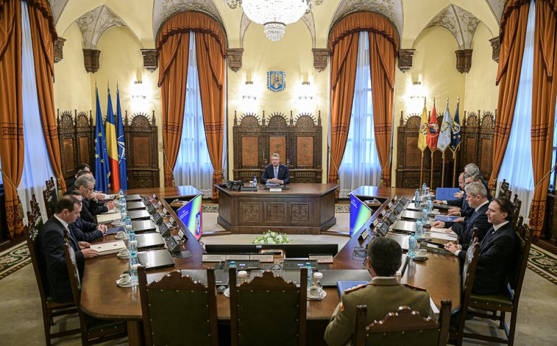Consiliul Suprem de Apărare a Ţării se întruneşte pe tema noului coronavirus