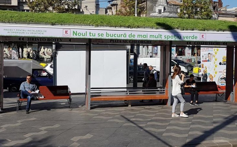 18 stații de transport cu acoperiș verde vor fi amenajate în oraș
