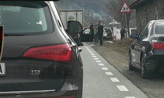Accident pe Cluj - Oradea. Trafic îngreunat