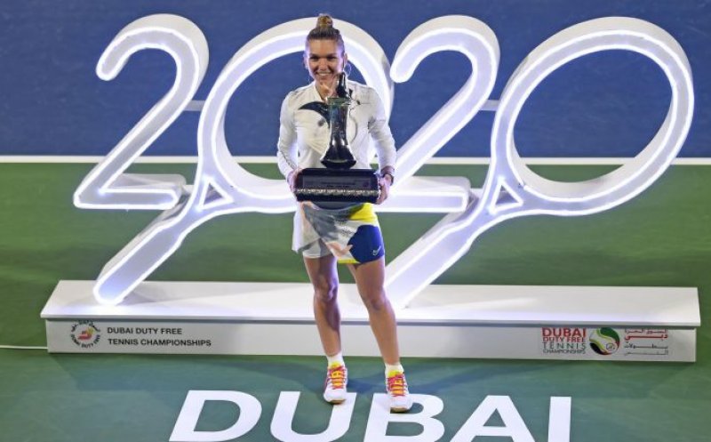 Halep, cea mai bună jucătoare a lunii februarie în circuitul WTA